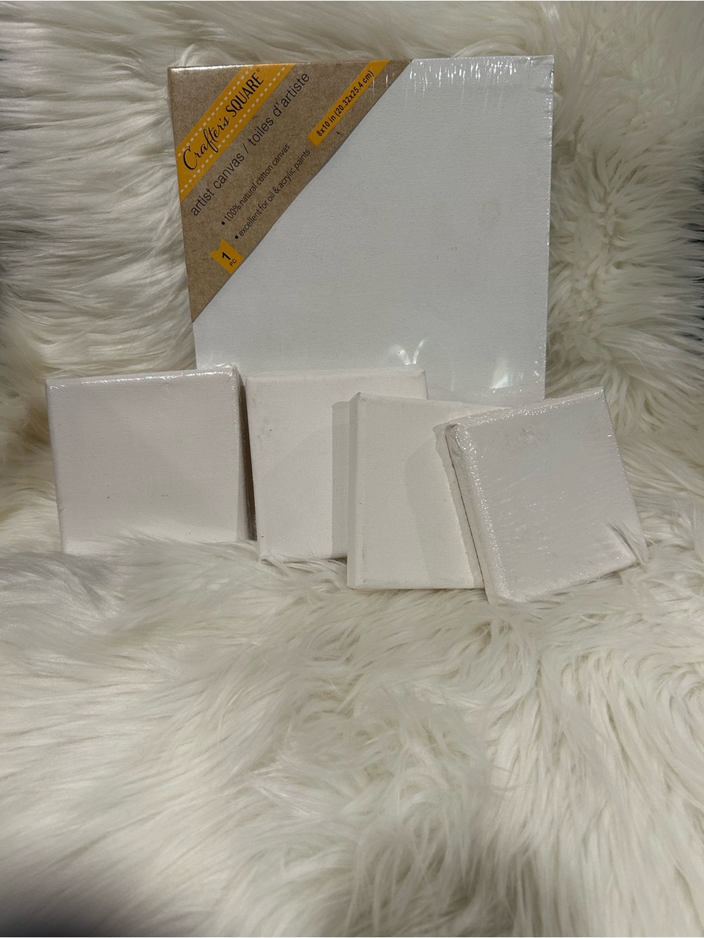 White Artist Canvas Set - Multipack